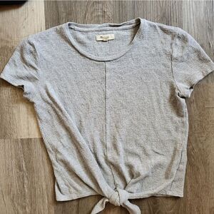 Madewell size XXS knot tie top